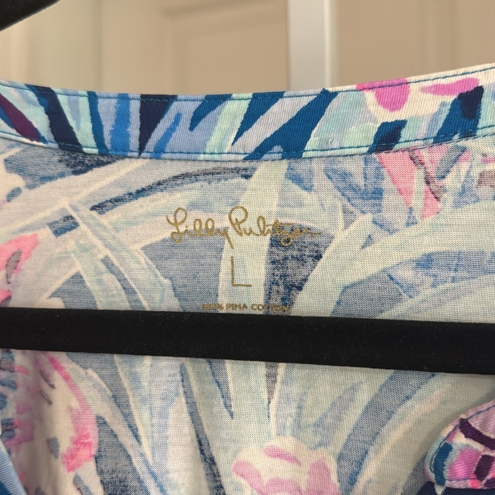 Lilly Pulitzer Daphne dress 100% cotton - Picture 3 of 4